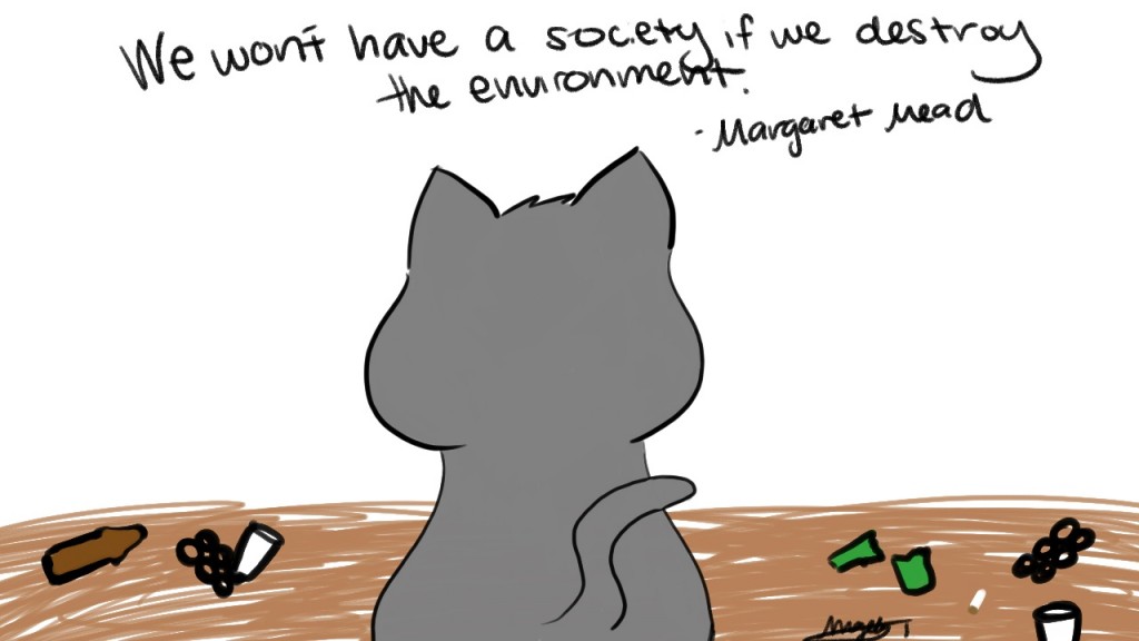 We won't have a society if we destroy the environment.   - Margaret Mead