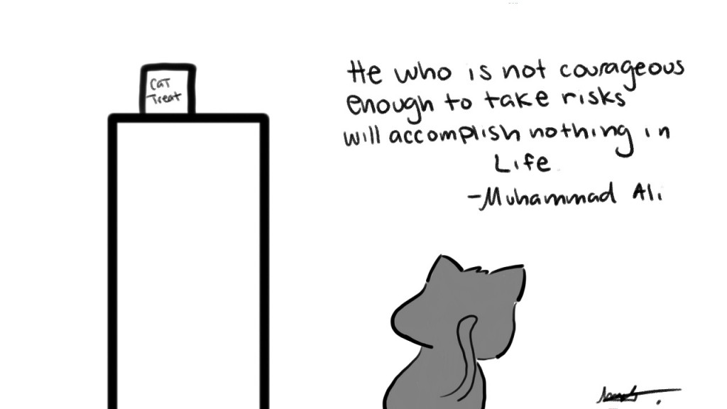 He who is not courageous enough to take risks will accomplish nothing in life. - Muhammad Ali